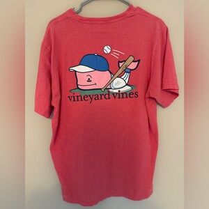 Vineyard Vines Mens T-shirt Baseball Graphic